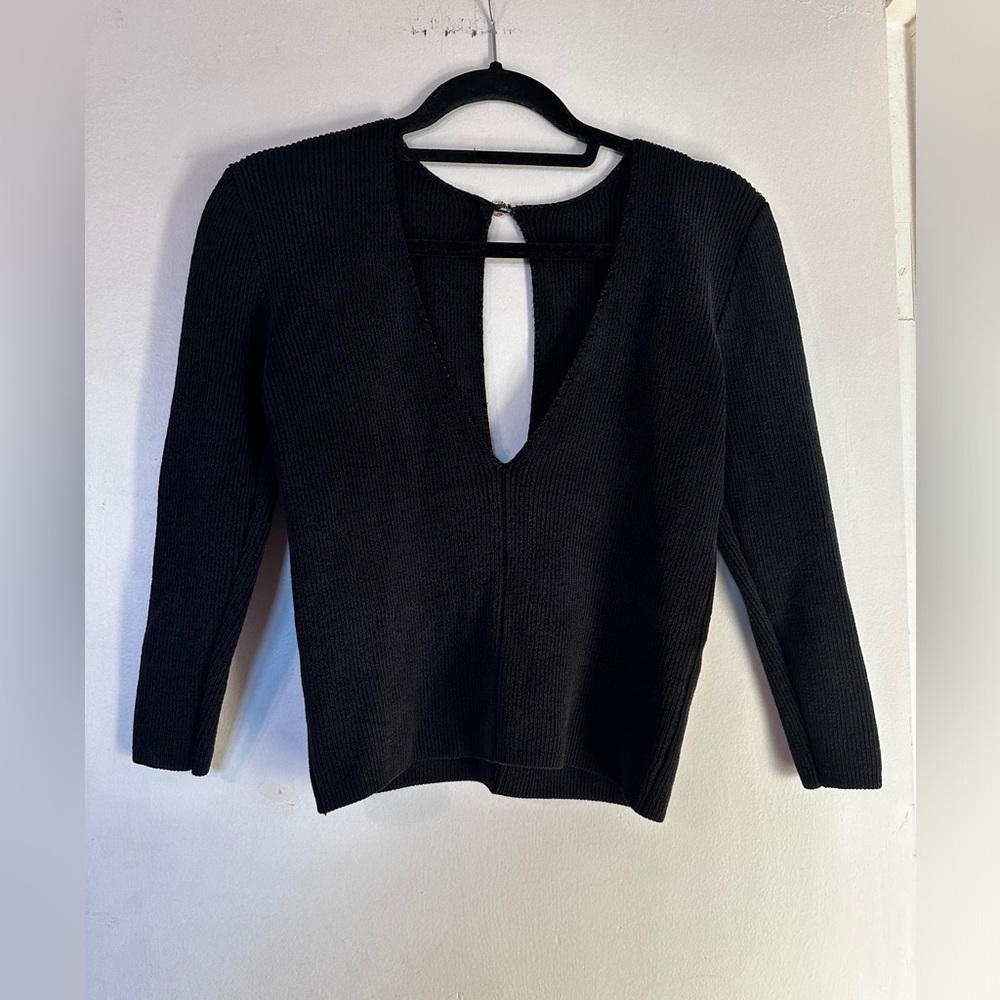 Dark Grey 3/4 Length Sleeve Shirt